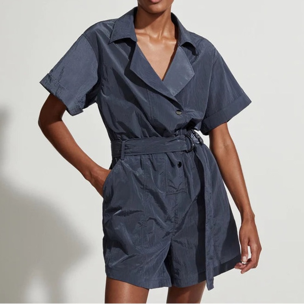 Anthropologie Varley Belle boxy playsuit jumpsuit romper